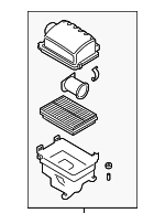 28110J3750 - : Air Cleaner Assembly for Hyundai Image