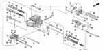 22743PF0000 - Transmission - Automatic: PIPE, THIRD CLUTCH for Honda Image