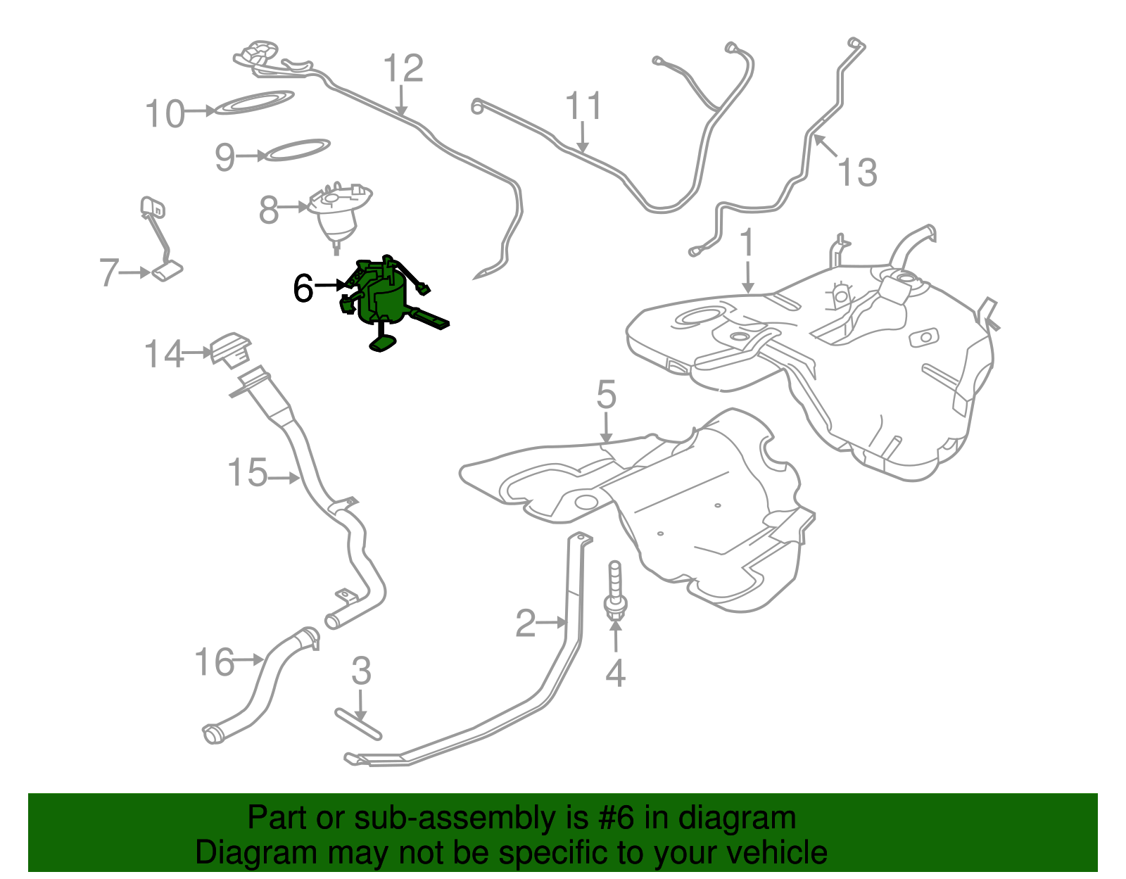 2013-2019 Jaguar Fuel Pump C2D37814 | OEM Parts Online