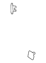 51119852208 - Body: Park Sensor Mount Kit for BMW: 530e, 530e xDrive, 530i, 530i xDrive, 540i, 540i xDrive, M5, M550i xDrive Image