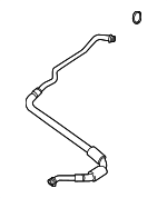 17222284261 - Cooling System: Inlet Hose for BMW: M5, M6, M6 Gran Coupe Image