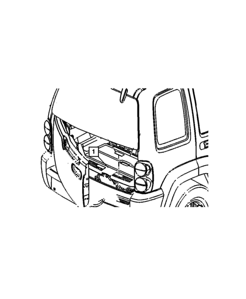 Trunk for 2008 Jeep Liberty #0