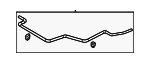 H301153JX - Cooling System: Reservoir Hose for Mazda Image