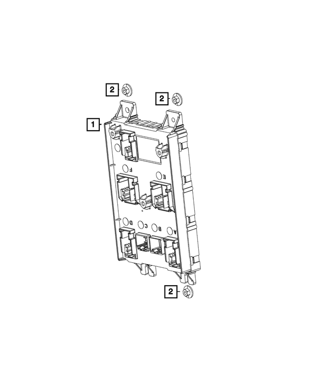 68500898AB - Electrical: Body Controller Module for Mopar Image