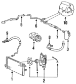 9776224002 - : Discharge Hose for Mitsubishi: Precis Image