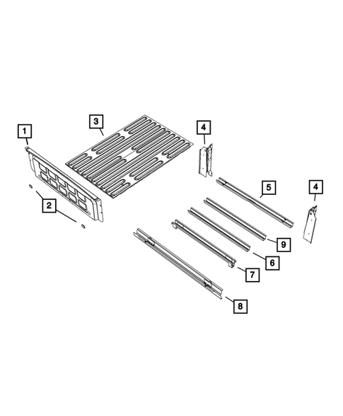 Pickup Box and Fuel Filler Door for 2024 Ram 1500 Classic #2