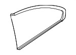 51357290493 - Body: Quarter Glass for BMW: 228i, 228i xDrive, 230i, 230i xDrive, M235i, M235i xDrive, M240i, M240i xDrive Image