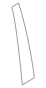 863633F000 - Body: Black Out Tape for Kia: Amanti Image