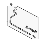 7L6122447BD - : Overflow Hose for Audi Image