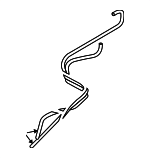 9443862 - : Vacuum Hose for Volvo: 850, C30, C70, S40, S60, S60 Cross Country, S70, S80, V40, V50, V70, XC60, XC70, XC90 Image