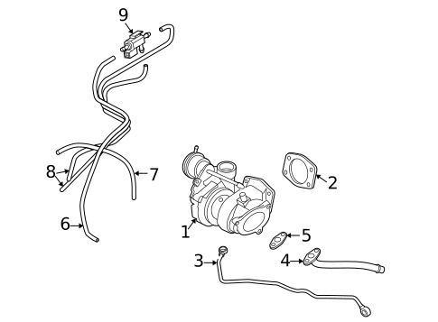 Turbocharger & Components for 2006 Volvo S60 #0