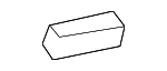 6278560030 - Body: Lift Gate Glass Spacer for Lexus Image