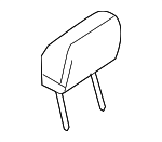 6L2Z78611A08CAB - Body: Headrest for FORD Image