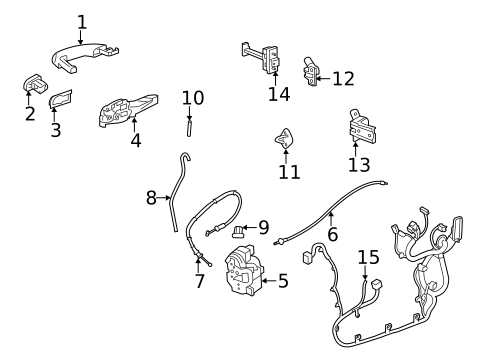 Rear Door for 2025 Buick Encore GX #2