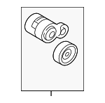 252812G000 - Cooling System: Tensioner for Hyundai Image