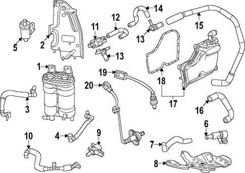 Emission Components for 2024 Mazda CX-90 #0