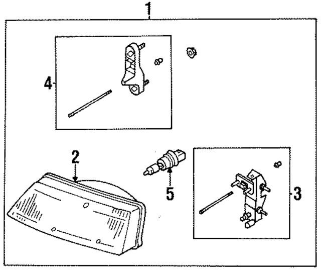 260101M325 - : Composite Assembly for Nissan Image