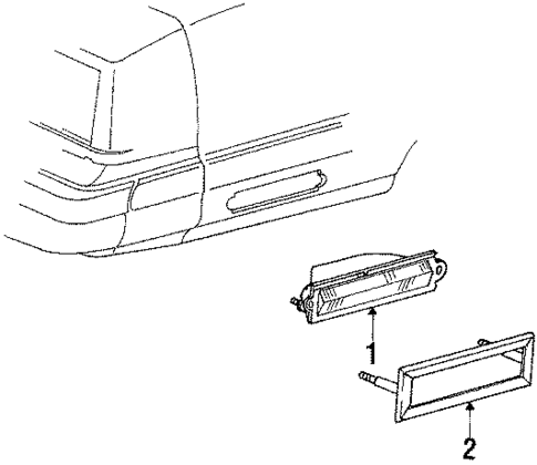 Corner Lamps for 1990 Dodge Dynasty #0