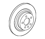 T2R23861 - Brakes: Rotor for Jaguar: F-Type Image