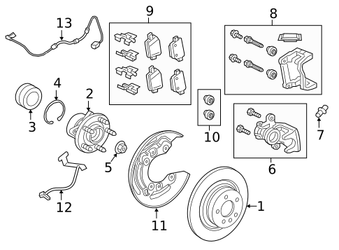 Brake Components for 2020 Jaguar F-Type #3