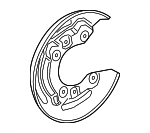 T2R15868 - Brakes: Shield for Jaguar: F-Type Image