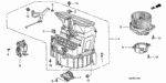 79191SZ3A01 - Electrical/Exhaust/Heater/Fuel: NUT, HOLDER for Acura Image