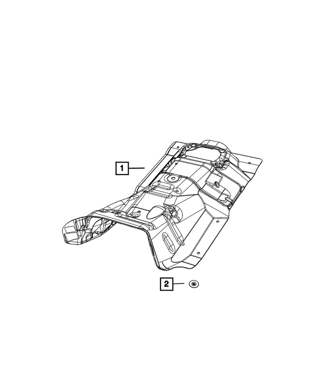 68752896AA - : Floor Insulation for Mopar Image