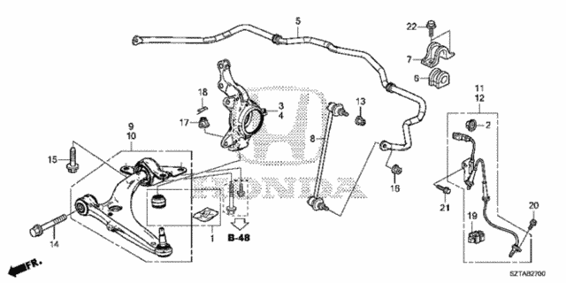 Front Lower Arm for 2016 Honda CR-Z #0