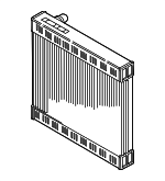 17118620207 - Cooling System: Auxiliary Radiator for BMW: 530e, 530e xDrive, 530i, 530i xDrive, 540d xDrive, 540i, 540i xDrive, 640i xDrive Gran Turismo, 740e xDrive, 740i, 740i xDrive, 745e xDrive, 750e xDrive, 750i, 750i xDrive, 760i xDrive, 840i, 840i Gran Coupe, 840i xDrive, 840i xDrive Gran Coupe, Alpina B7, Alpina B8 Gran Coupe, M5, M5 Touring, M550i xDrive, M760i xDrive, M8, M8 Gran Coupe, M850i xDrive, M850i xDrive Gran Coupe, X3, X5 Image