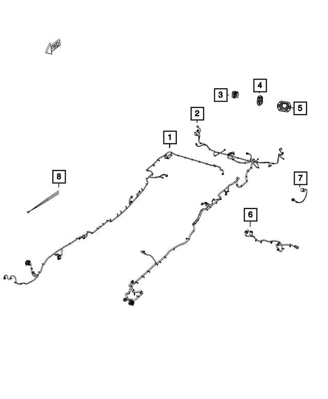 68342580AD - Electrical: Chassis Wiring for Mopar Image image
