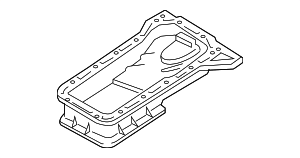 11110JA00A - : Oil Pan for Nissan: Altima Image