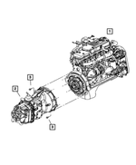 52104714AE - Mercedes Benz Manual Transmission 6 Speed: 6 Speed Transmission, Remanufactured for Mopar Image
