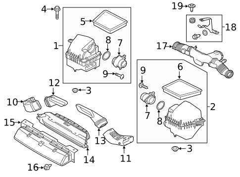 Air Intake for 2019 Land Rover Range Rover Velar #0