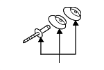 5QA298144 - Exhaust: Bracket Repair Kit for Volkswagen Image