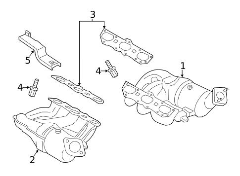 Catalytic Converter for 2016 Porsche Cayman #0