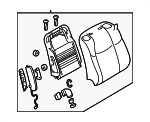 876001MA1A - Body: Seat Back Assembly for Infiniti Image