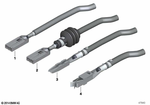 12522466585 - Engine Electrical System: Socket Terminal Slk 2.8 with Wire for BMW Image