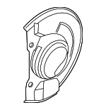 30818030 - Brakes: Splash Shield for Volvo Image