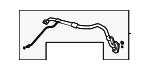 80330TYAA01 - : Liquid &amp; Suction Hose Assembly for Acura Image