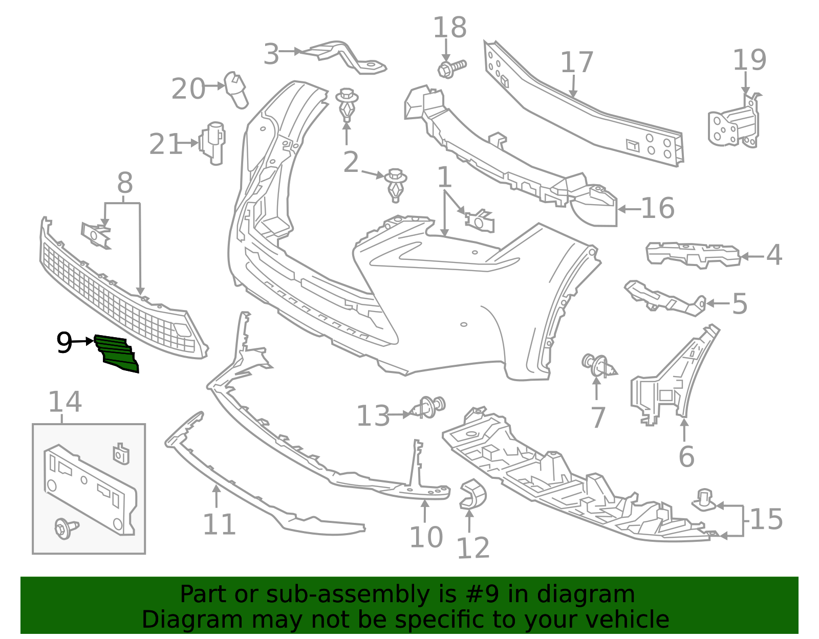 2015-2017 Lexus NX200t Jack Plug Cover 52127-78020 | Parts