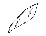 803008Z400 - Body: Door Glass for Nissan Image