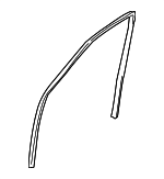 803303S500 - Body: Run Channel for Nissan Image