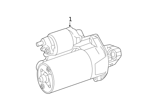 Starter & Related Components for 2016 Mercedes-Benz GLE63 AMG S #0