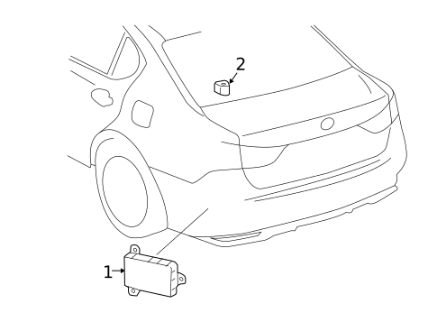 Lane Departure Warning for 2019 Lexus GS F #0