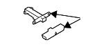 EH44664H0 - Electrical: Hazard Warning Switch for Mazda Image