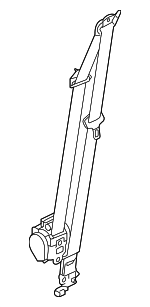 LR026435 - Electrical: Belt &amp; Retractor for Land-Rover Image