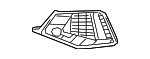 4M8807681ARU6 - Body: Outer Grille for Audi Image