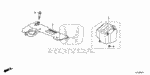 127005A2A10 - Engine: COVER ASSY., FUEL HIGH PRESSURE PUMP for Honda Image