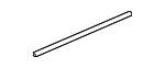 5338806190 - Body: Fender Ledge Cover Seal Strip for Toyota Image