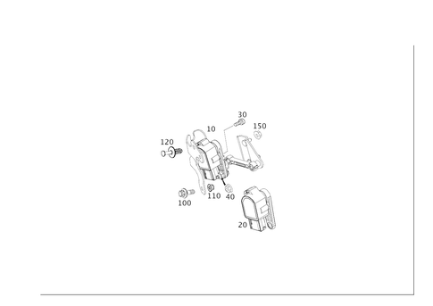 Regulation of Dynamic Headlamp Range Control, Rear for 2016 Mercedes-Benz CLS63 AMG S #0